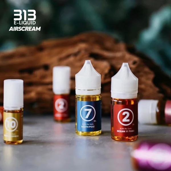 Airscream 313 數字煙油 | 英國Airscream 313氣泡小煙油30mL | 多款果香口味